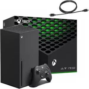 Xbox Series X 1TB 게이밍 콘솔 + 무선 컨트롤러 1개 - 수천 개의 게임과 하위 호환 세밀한 성능 진정한 4K