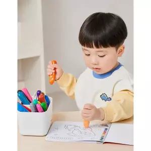 [키움하우스](의정부점)[아띠래빗]손에묻지않는 크레용 스케치북 세트