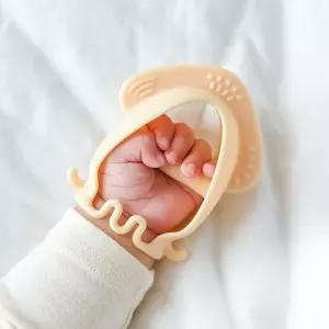 퍼기 오징어 치발기 프리미엄 실리콘 아기 손목치발기