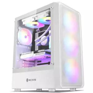 앱코 PC 케이스 컴퓨터보호 트루포스 미들타워 화이트 BNA