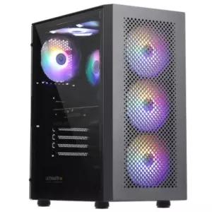 앱코 PC 케이스 컴퓨터 보호 아크릴 미들 타워 블랙 BNA