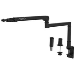 앱코 마이크암 스탠드 책상 탁상용 프로파일 블랙 BNA