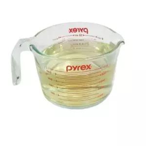 파이렉스 유리 계량컵 대 1000ml눈금 도구 제빵 홈베이킹 손잡이 투명 제과