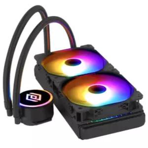 앱코 수냉 쿨러 CPU 컴퓨터 2중 화려한 RGB LED 블랙 BNA