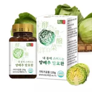 웰러스 진한발효 내몸에 스며드는 양배추 발효환 120g, 1개