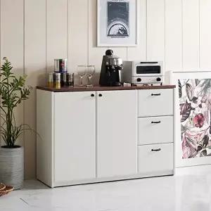 [보루네오]엘리사 1200주방 다용도 수납장 (하부장 서랍형) BJM19