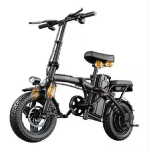 접이식 이륜 경량 배달 출퇴근 스로틀 전기자전거