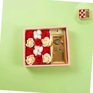 어버이날 카드와 비누카네이션 선물