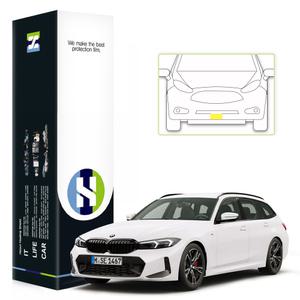 BMW 3시리즈 투어링 MSP 2025 자동차 용품 PPF 필름 액티브 크루즈 컨트롤 센서 2매