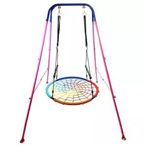 천 그네 놀이터 스윙 그물 실내 쿠션 천막 의자그네