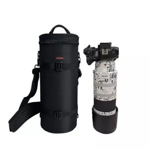렌즈 가방 파우치 여행용 케이스 어깨 망원 광학 대포카메라 블랙 카메라백