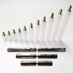 국산 지지대볼트 지지대너트 철 황동 플라스틱 M3 M4 M5 재고 PCB기판 서포트 육각스페이서 브라켓 연장 모니터암