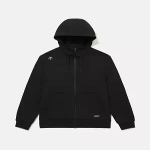 데상트 오버핏 후드 집업 자켓 B1 SR123UFT11 BLK0 BLU0 MGRY