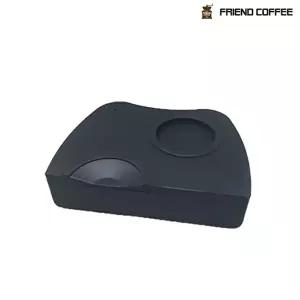 고품질 YJ 커피 템핑매트 1구 블랙 대 커피템퍼/탬핑매트 커피템퍼 탬핑매트 탬퍼받침 WFI74OY