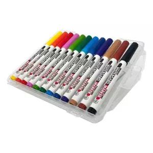 보드판 얇은 마카펜 12칼라 보드 펜