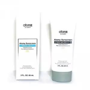 애터미 선크림 베이지 60ml(SPF50+), 2개