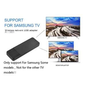 스마트 삼성 TV용 USB 어댑터, WIS12ABGNX, WIS09ABGN, 5G, 300Mbps, 노트북용 와이파이 오디오 수신기