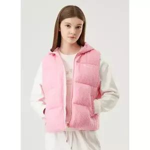 [르꼬끄](강남점)[이월][70% OFF] 케이블 스웨터 후드 패딩 베스트 NPK / QP122OST11