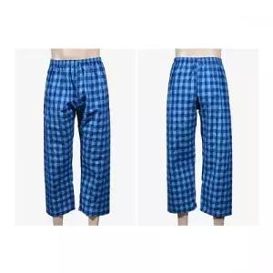 특면 CP 체크 남성 9부 빅사이즈 파자마 0635es