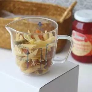 내열유리소재 마시피렌체 글라스 계량컵 2size W8EC01C