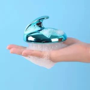 실리콘 두피 마사지 브러쉬 샤워 헤어 모발관리 브러시 샴푸빗