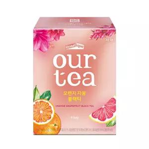 쟈뎅 아워티 오렌지 자몽 블랙티 4p