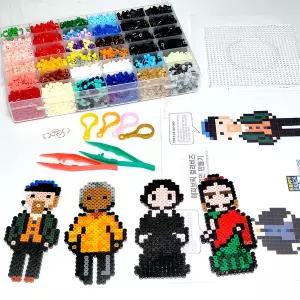 해피브릭 컬러비즈 세트 (세계 위인 테마)