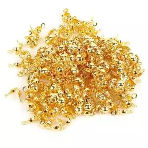 올챙이캡 골드 비즈공예부자재 200개입 WD23866