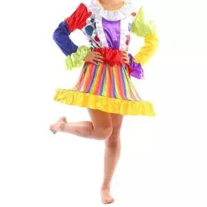 여자파티용 여자삐에로복 의상 디자인 삐에로코스튬 파티복 삐에로분장 유니폼 삐에로복