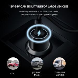 호환 Surface 차량용 충전기 12V-24V DC 어댑터 15V2.58A Microsoft Book 5 4 3 2 1 Go Pro 7/8/9 노트북