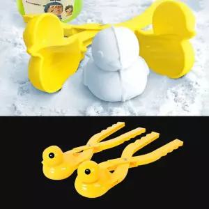 눈사람 스노우볼 눈 오리 집게 찍기틀 모양틀 -클레이