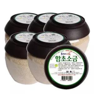 6형제소금밭 맛핌 육형제 신안 천일염 함초소금 1.8kg 5개