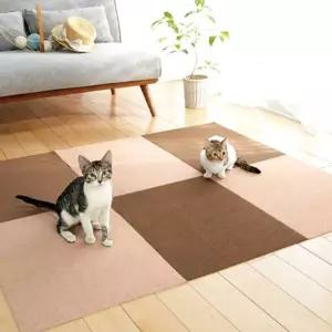 [이지커머스]애견 미끄럼방지 매트 샌드 10매 강아지 논슬립패드 강아지미끄럼방지매트 강아지매트 반려견