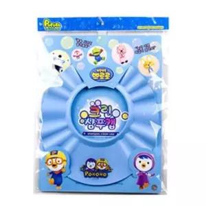 샴푸캡 크린 뽀로로 하늘색 머리샴푸용 목욕용품