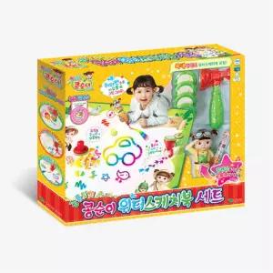 영실업 엉뚱발랄 콩순이 탐험대원과 함께 신나는 공룡탐험 워터 그림놀이 스케치북 세트 장난감