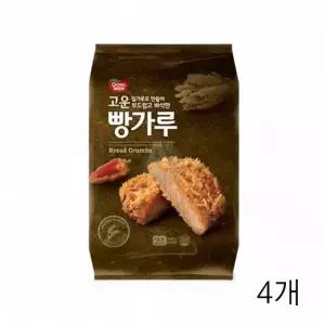 WL 동원 빵가루 1Kg X 4개 식자재 대용량 돈까스 튀김 음식점 바삭한 튀김용 생빵가루 식자재