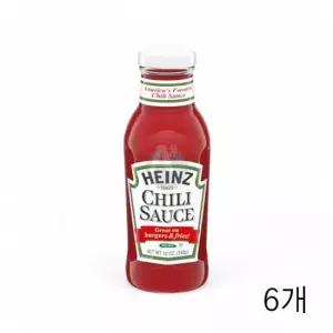 WL 하인즈 칠리소스 340g X 6개 쌀국수 샤브샤브 월남쌈소스 딥핑소스 칠리양념 디핑소스