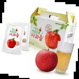 사과 영주햇살듬뿍 사과즙 100ml 50팩