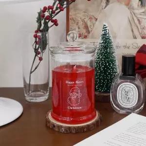 [아트박스]/후유센 시그니처 젤캔들 - 크리스마스 (산타클로스)