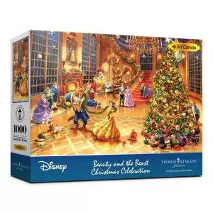디즈니 킨케이드 미녀와야수의크리스마스 퍼즐 1000P