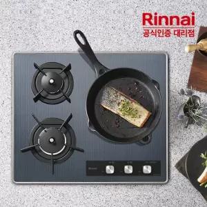 전국설치 3구 빌트인 가스레인지 RBR-PF3601LD 자동불꽃조절센서 리플렉트 CJO
