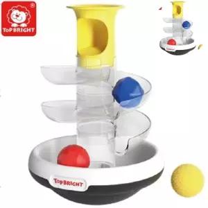 오뚜기 오뚝이타워 볼트랙 롤러코스터 장난감 공놀이