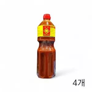 WL 송림 돈까스소스 1.8L X 4개 업소용 경양식 돈가스소스 돈까스양념 일식돈까스소스