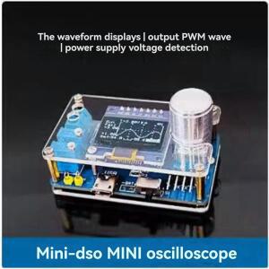 UISN DIY 미니 디지털 오실로스코프 키트 STC8K8A 마이크로 컨트롤러 전자 납땜 실습 느슨한 부품