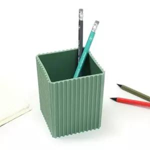 연필꽂이 사각 펜꽂이 연필 필기구 정리 수납함 필통