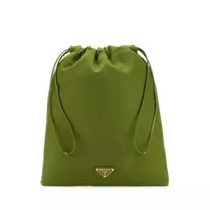 프라다 여성 그린 캔버스 파우치 1NK0012HG6 F077G