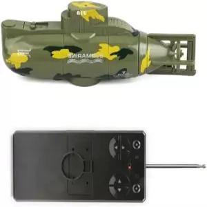 미니 리모컨 잠수함 6채널 방수 전기 군용 모델 수상 다이빙 장난감 3세 이상 를 위한 재미있는 선물