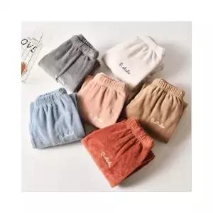 루미나D 밍크 극세사 홈웨어 잠옷 수면바지