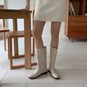 부티 힐 봄신발 여자롱부츠 미들힐 여성구두 로우힐