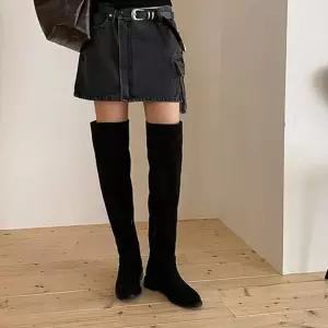 봄신발 힐 여성구두 부티 워커부츠 미들힐 부츠 가을